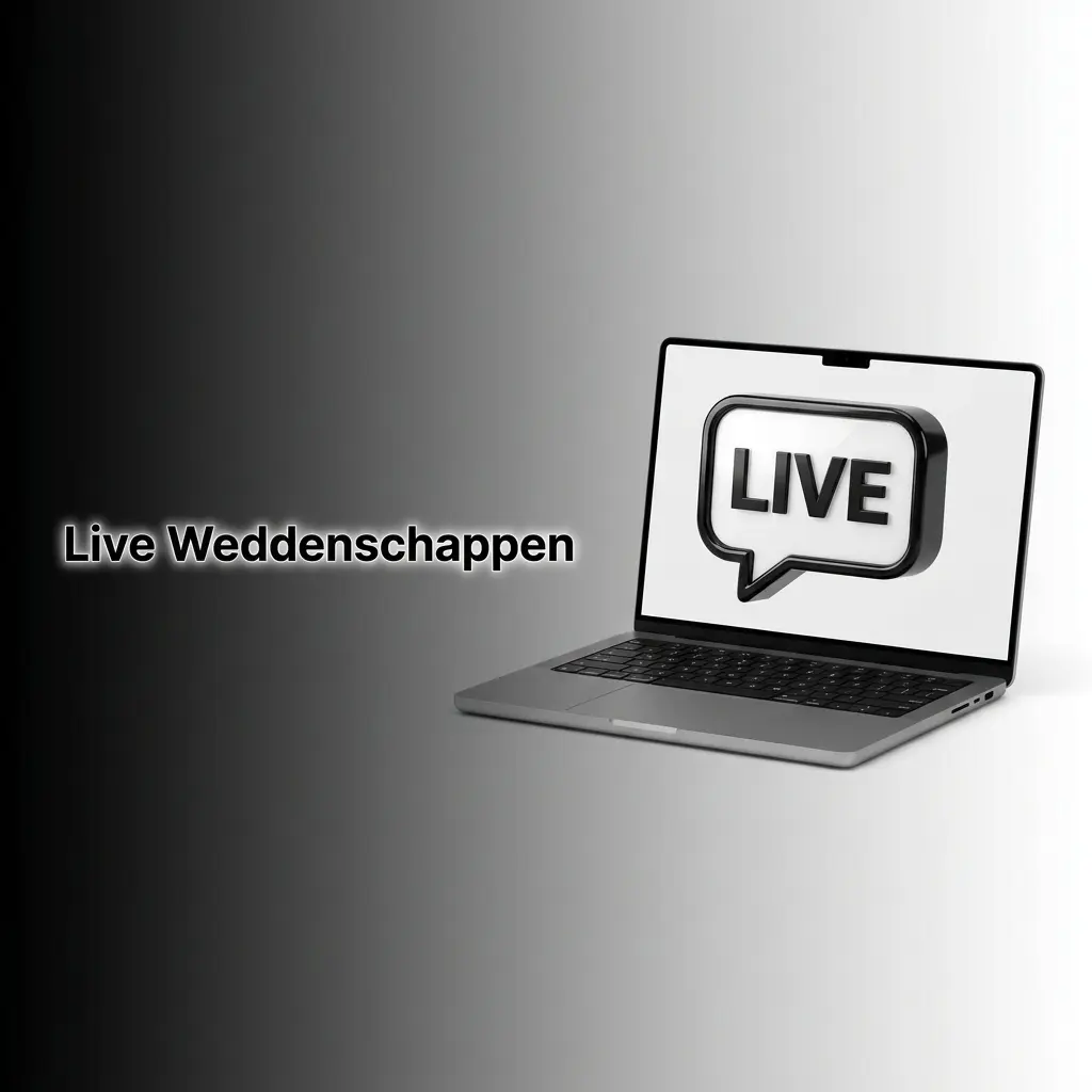 Live weddenschappen interface met odds en statistieken