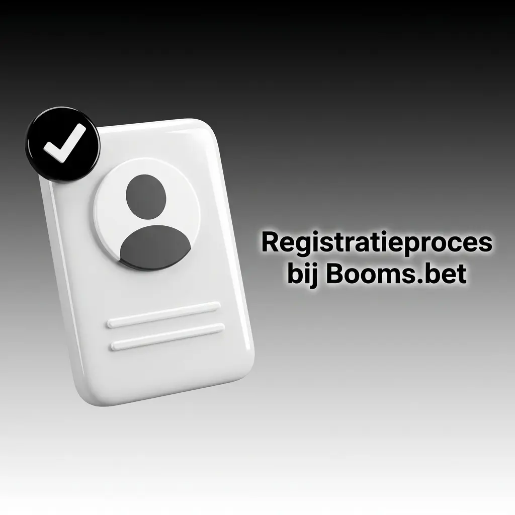 Registratieproces bij Booms.bet