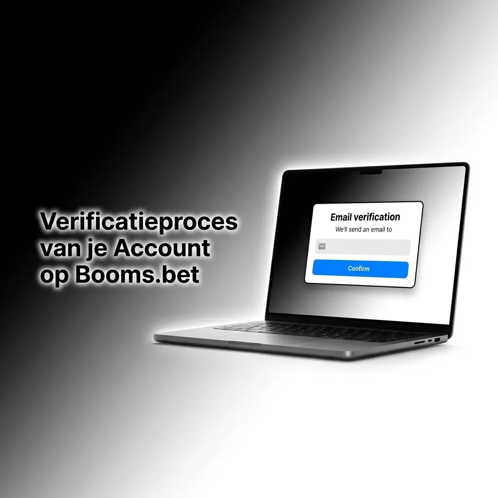 Verificatieproces van een account op Booms.bet